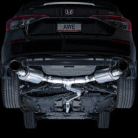 Thumbnail for AWE Tuning 22+ Honda Civic Si/Acura Integra Touring Edition Catback Exhaust - Dual Diamond Black Tip