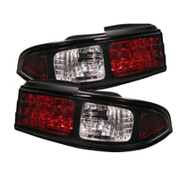 Thumbnail for Spyder Nissan 240SX 95-98 LED Tail Lights Black ALT-YD-N240SX95-LED-BK