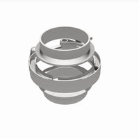 Thumbnail for MagnaFlow Clamp Flange Assembly 2.5 inch