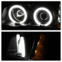 Thumbnail for Spyder Chevy Silverado 1500 03-06 Projector HeadlightsCCFLHalo LED Blk High H1 PRO-YD-CS03-CCFL-BK