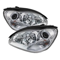 Thumbnail for Spyder Mercedes Benz S-Class 03-06 Projector Headlights Xenon/HID Model- Chrm PRO-YD-MBW220-HID-C