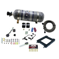 Thumbnail for Nitrous Express Dominator Gemini Pro-Power Alcohol Nitrous Kit w/Composite Bottle