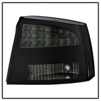 Thumbnail for Spyder 06-08 Dodge Charger LED Tail Lights - Black Smoke ALT-YD-DCH05-LED-BSM