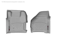 Thumbnail for WeatherTech 99-07 Ford F250/F350/F450/F550 Super Duty Regular Cab Front FloorLiner - Grey