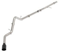 Thumbnail for aFe Large Bore-HD 3in 409SS DPF-Back 20-21 GM Trucks L6-3.0L (td) LM2 - Black Tip