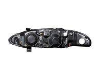 Thumbnail for ANZO 1997-1999 Mitsubishi Eclipse Projector Headlights w/ Halo Black G2