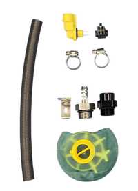 Thumbnail for DeatschWerks DW650iL Series 650LPH In-Line External Fuel Pump Universal Install Kit