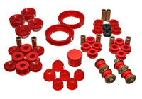 Thumbnail for Energy Suspension 90-93 Honda Accord/Odyssey Red Hyper-Flex Master Bushing Set