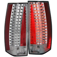 Thumbnail for ANZO 2007-2011 Cadillac Escalade LED Taillights Chrome