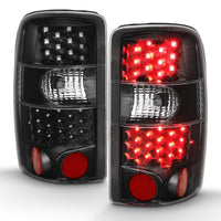 Thumbnail for ANZO 2000-2006 Chevrolet Tahoe Led Taillights Black/Clear