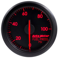 Thumbnail for Autometer Airdrive 2-1/6in Fuel Pressure Gauge 0-100 PSI - Black