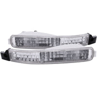 Thumbnail for ANZO 1992-1993 Honda Accord Euro Parking Lights Chrome