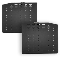 Thumbnail for Go Rhino XVenture Gear Hard Case Mount Long 44in. (Mount ONLY for XRS/SRM Racks) - Tex. Blk