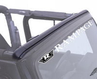 Thumbnail for Rampage 1997-2006 Jeep Wrangler(TJ) Windshield Channel - Black
