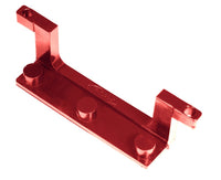 Thumbnail for Daystar License Plate Bracket for Roller Fairlead Isolator Red