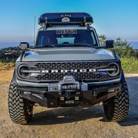 Thumbnail for Westin 21-23 Ford Bronco(w/sensors excl. Bronco Sport) XTS Bumper - Textured Black