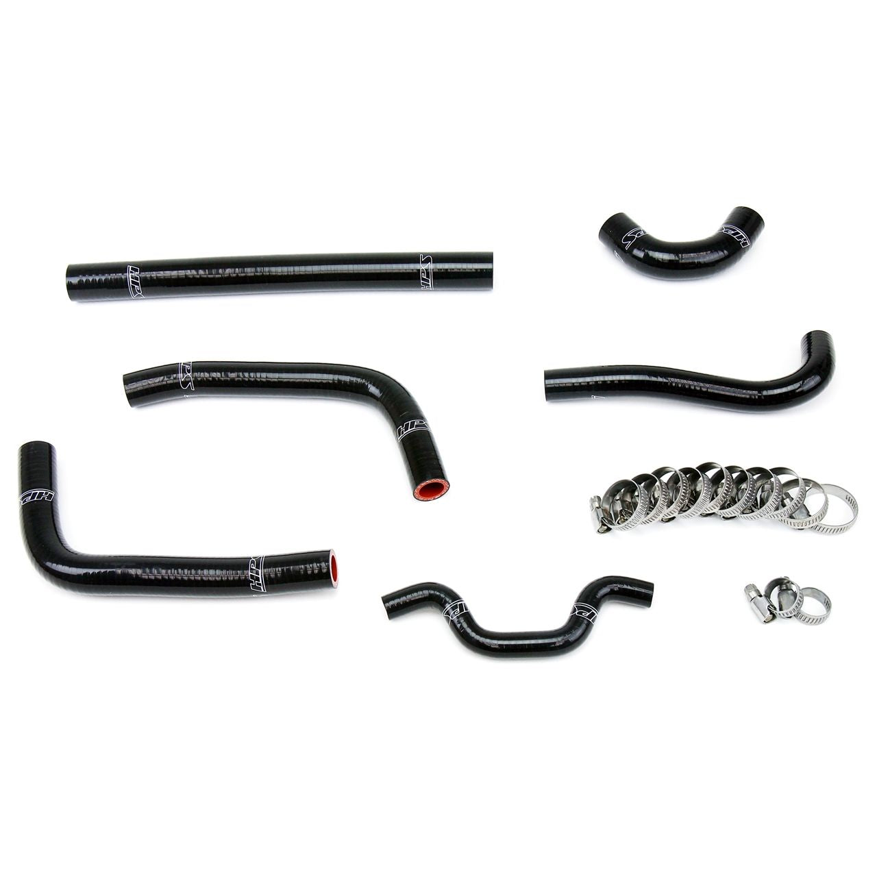 HPS Black Reinforced Silicone Radiator Hose Kit Coolant for Kawasaki 2011 KX250F