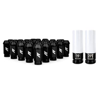 Thumbnail for Mishimoto Aluminum Locking Lug Nuts M12x1.5 27pc Set Black