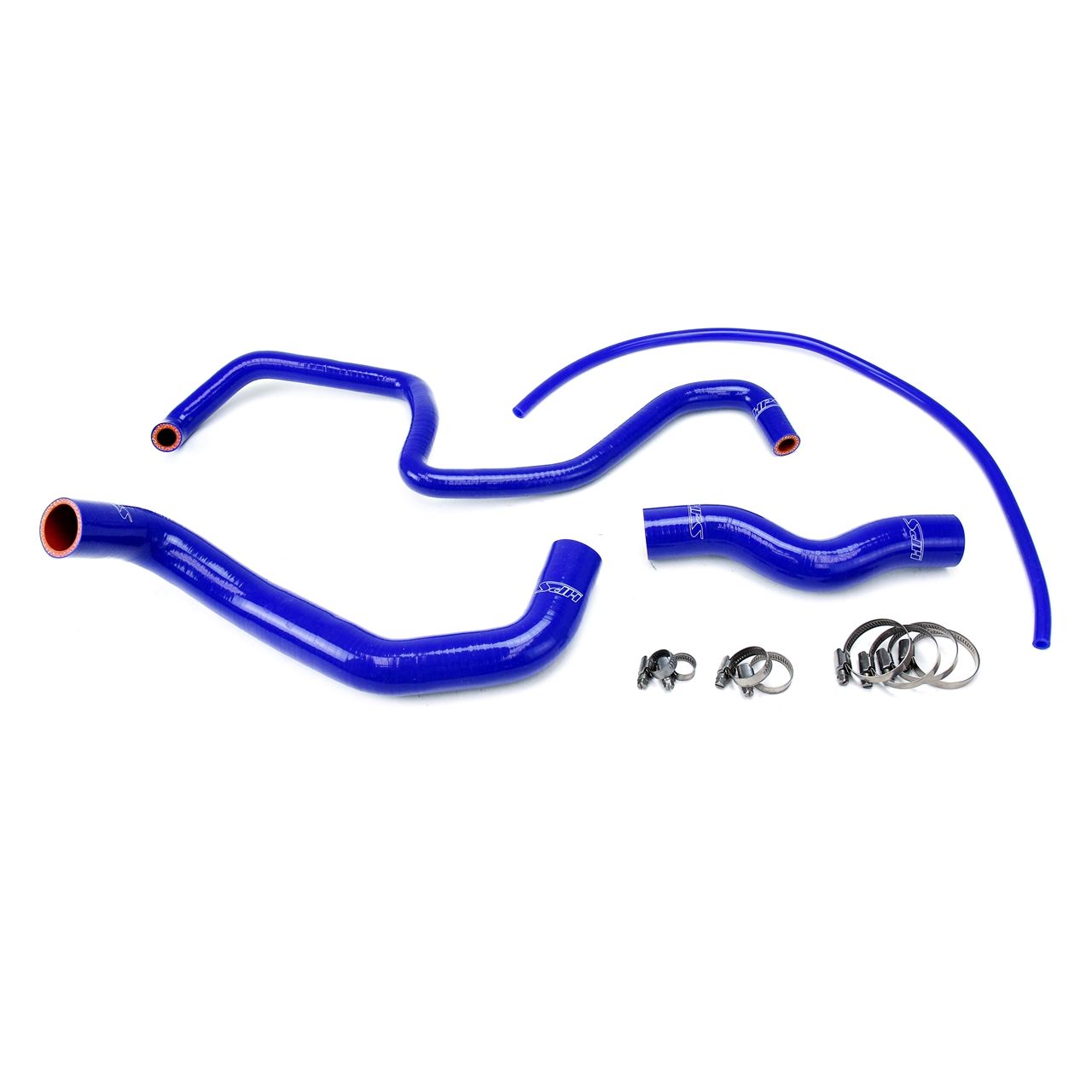 HPS Blue Reinforced Silicone Radiator Hose Kit Coolant for Infiniti 03-07 G35 Coupe