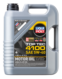 Thumbnail for LIQUI MOLY 5L Top Tec 4100 Motor Oil SAE 5W40