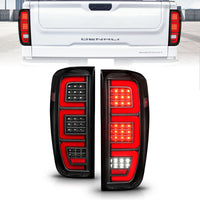 Thumbnail for Anzo 19-23 GMC Sierra 1500/2500HD/3500HD Black Replacement Full LED Bar Tail Light