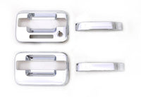 Thumbnail for AVS 04-14 Ford F-150 (2 Door w/Keypad) Door Handle Covers (2 Door) 4pc Set - Chrome