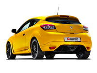 Thumbnail for Akrapovic 10-16 Renault Megane Coupe RS Evolution Line Cat Back (Titanium) w/ Carbon Tips