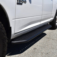 Thumbnail for Westin 19-23 Ram 1500 Crew Cab Pickup (Excl. 1500 Classic) Outlaw Running Boards - Textured Black