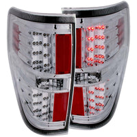 Thumbnail for ANZO 2009-2014 Ford F-150 LED Taillights Chrome