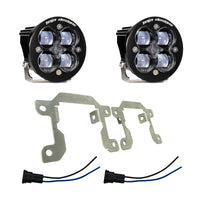 Thumbnail for Baja Designs Ford/Subaru SAE Squadron Fog Light Pocket Kit - White