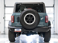 Thumbnail for AWE Tuning 2021+ Ford Bronco 0FG Dual Rear Exit Exhaust w/Diamond Black Tips & Bash Guard