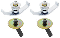 Thumbnail for RockJock JK Coil Spring Retainer Kit Rear Set