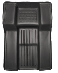 Thumbnail for Husky Liners 07-10 GM Escalade/Tahoe/Yukon WeatherBeater Black Walkway (2nd Row Bucket) Floor Liners