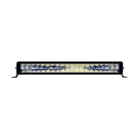 Thumbnail for Go Rhino Xplor Blackout Series Dbl Row LED Light Bar (Side/Track Mount) 21.5in. - Blk