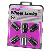 Thumbnail for McGard Wheel Lock Nut Set - 5pk. (Cone Seat) M12X1.5 / 3/4 Hex / 1.46in. Length - Black