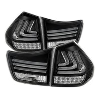 Thumbnail for Spyder Lexus RX330/RX350 04-09 LED Tail Lights Black ALT-YD-LRX04-LED-BK