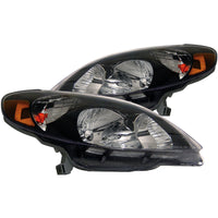Thumbnail for ANZO 2003-2008 Toyota Matrix Crystal Headlights Black