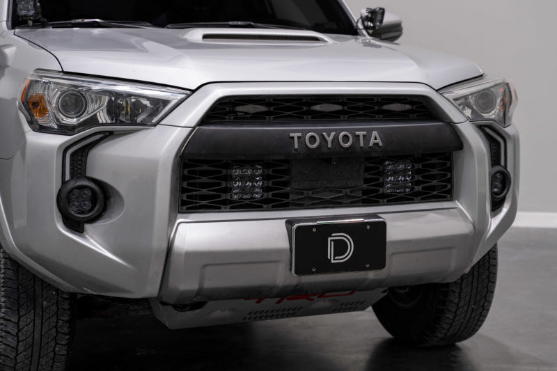 Diode Dynamics 14-23 Toyota 4Runner SS5 Stealth Grille LED 2-Pod Kit - Sport Yellow Combo