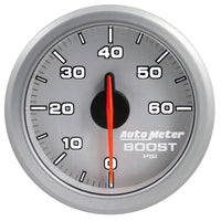Thumbnail for Autometer Airdrive 2-1/6in Boost Gauge 0-60 PSI - Silver