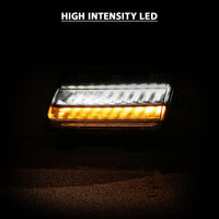 Thumbnail for ANZO 18-19 Jeep Wrangler JL Halogen Chrome Clear w/ Sequential Signal