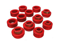 Thumbnail for Energy Suspension 83-04 GM S-10/S-15 PU 2WD/4WD Red Body (Cab) Mount Set