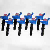 Thumbnail for Granatelli 05-08 Ford 4.6L/5.4L 3V Hot Street Coil Packs - Black (Set of 8)