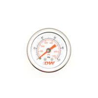Thumbnail for DeatschWerks 0-100 PSI 1/8in NPT Mechanical Fuel Pressure Gauge