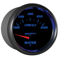 Thumbnail for Autometer Cobalt 66mm 100-250 Degree F Electric Water Temperature Gauge