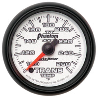 Thumbnail for Autometer Phantom II 52mm Full Sweep Electronic 100-260 Deg F Transmission Temperature Gauge