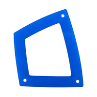 Thumbnail for Mishimoto 2021+ Ford Bronco Air Intake Lid Kit - Blue/Yellow