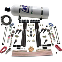 Thumbnail for Nitrous Express 6 Cyl SX2 Dual Stage Nozzle Nitrous Kit w/15lb Bottle