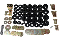 Thumbnail for Energy Suspension 68-70 Chevrolet Biscayne/Bel Air/Caprice/Impala Body Mount Set w/ Hardware - Black