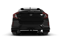 Thumbnail for Rally Armor 17-19 Honda Civic Sport/Sport Touring Black UR Mud Flap w/Red Logo