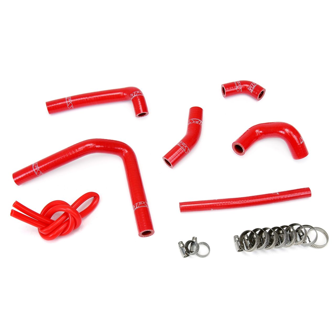 HPS Red Reinforced Silicone Radiator Hose Kit Coolant for Honda 02-07 CR250R 2 Stroke